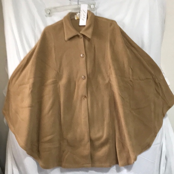 Vintage Lilly of California Fleece Cape new with tags - Picture 1 of 8